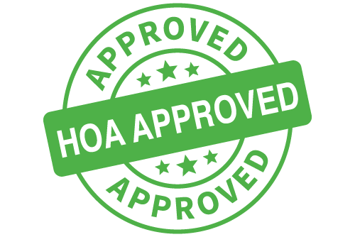 HOA approved NO HOLES Product Line