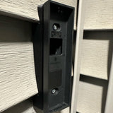 Eufy Dual E340 T8214 und C31 Türklingelhalterung passend für Vinyl, Hardi-Board, Aluminium, Zeder [Verkleidung auswählen] [5 Farben]