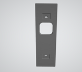 Eufy Dual E340 T8214 und C31 Türklingelhalterung passend für Vinyl, Hardi-Board, Aluminium, Zeder [Verkleidung auswählen] [5 Farben]