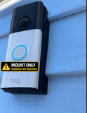 Ring Wired Doorbell 4K Pro 3 Gen3 (neuestes Modell) und PLUS 2K Gen3 Halterung für Vinyl, HardiePlank, Aluminium, Zeder [Fassade auswählen] [5 Farben]