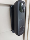 Remo+ S Amcrest AD-410 video doorbell Mount for Vinyl, Hardi board, Aluminum, Cedar