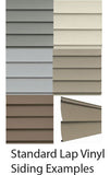 Eufy 1080p 2k ,Lorex ,Vivint , Aosu Doorbell Mount for Vinyl, Hardi board, Aluminum, Cedar [Choose Siding] [5 colors]