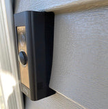 RING Wired Doorbell Plus (auch bekannt als Video Doorbell Pro 1) und Premium-Türklingelhalterung für Vinyl, Hardi-Platten, Aluminium, Zeder [Verkleidung auswählen] [5 Farben]