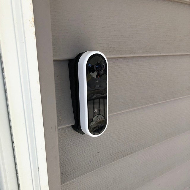 ARLO Reolink Wemo Video Doorbell Mount for Vinyl, Hardi board