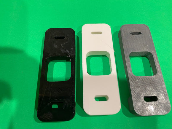 Amcrest 4MP AD-410 Video-Türklingelhalterung für Vinyl, Hardi-Board, Aluminium, Zeder
