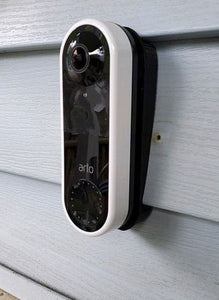 ARLO Reolink Wemo  Video Doorbell Mount for Vinyl, Hardi board, Aluminum, Cedar [Choose Siding] [5 colors]