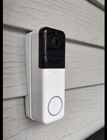 Wyze PRO Doorbell Roku Pro DB1000R Video Doorbell Mount for Vinyl, Hardi board, Aluminum, Cedar [Choose Siding] [5 colors]