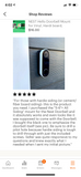 Google NEST Wired Gen 1 und 2 Türklingelhalterung für Vinyl, Hardi-Board, Aluminium, Zeder [Verkleidung auswählen] [5 Farben]