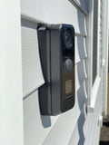 Ubiquiti UNifi Protect G4 PRO and POE* video doorbell Mount for Vinyl, Hardi board, Aluminum, Cedar